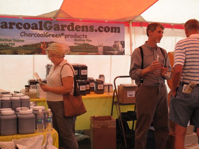 CharcoalGardens.com at Baker Creek Spring Planting Festival.