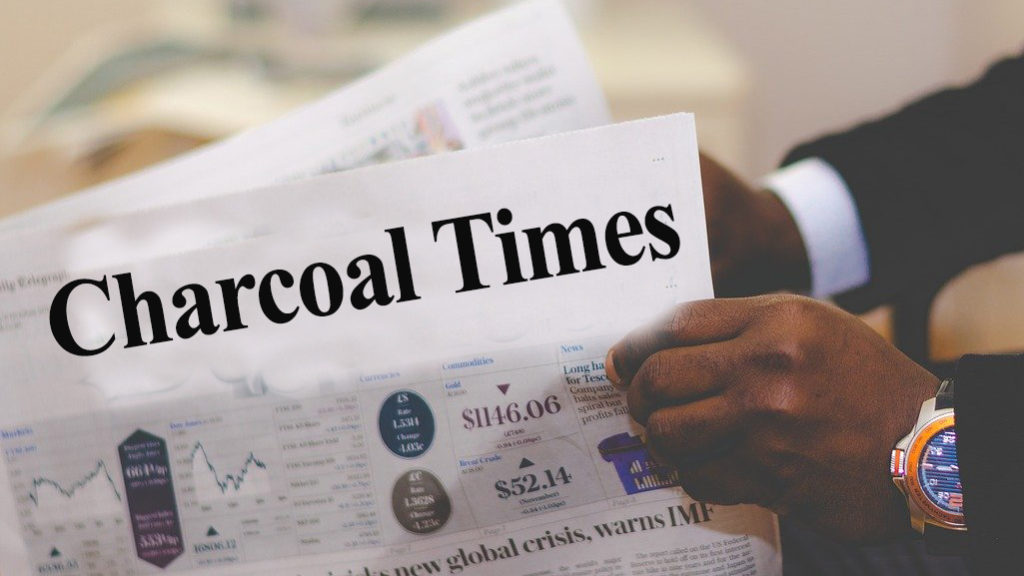 charcoal times newspaper headline