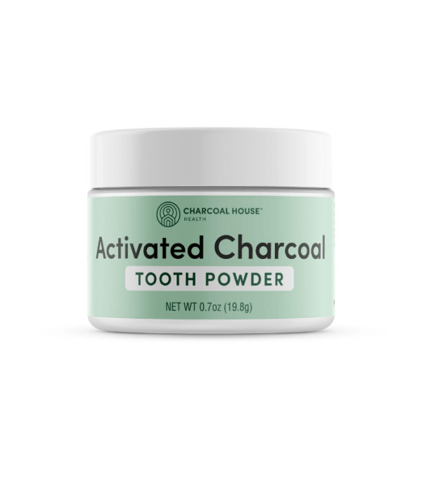 Activated Charcoal Tooth Powder Front