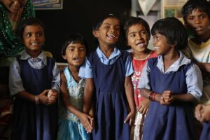 indian school children