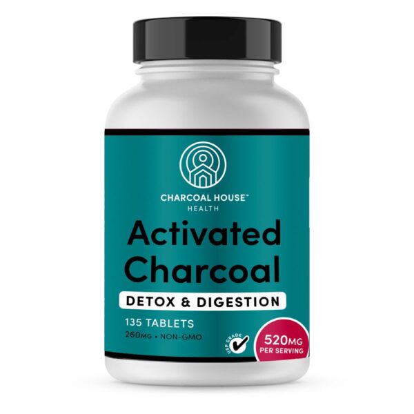 Activated Charcoal Tablets 135 count