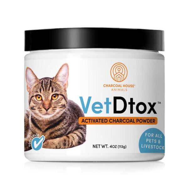 Vet Dtox Activated Charcoal Powder for Animals