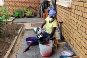 Biochar gardening uganda