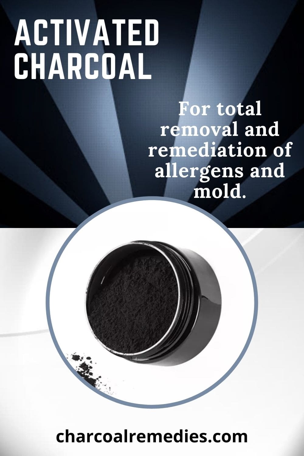 Activated Charcoal for Allergens & Molds Charcoal Remedies