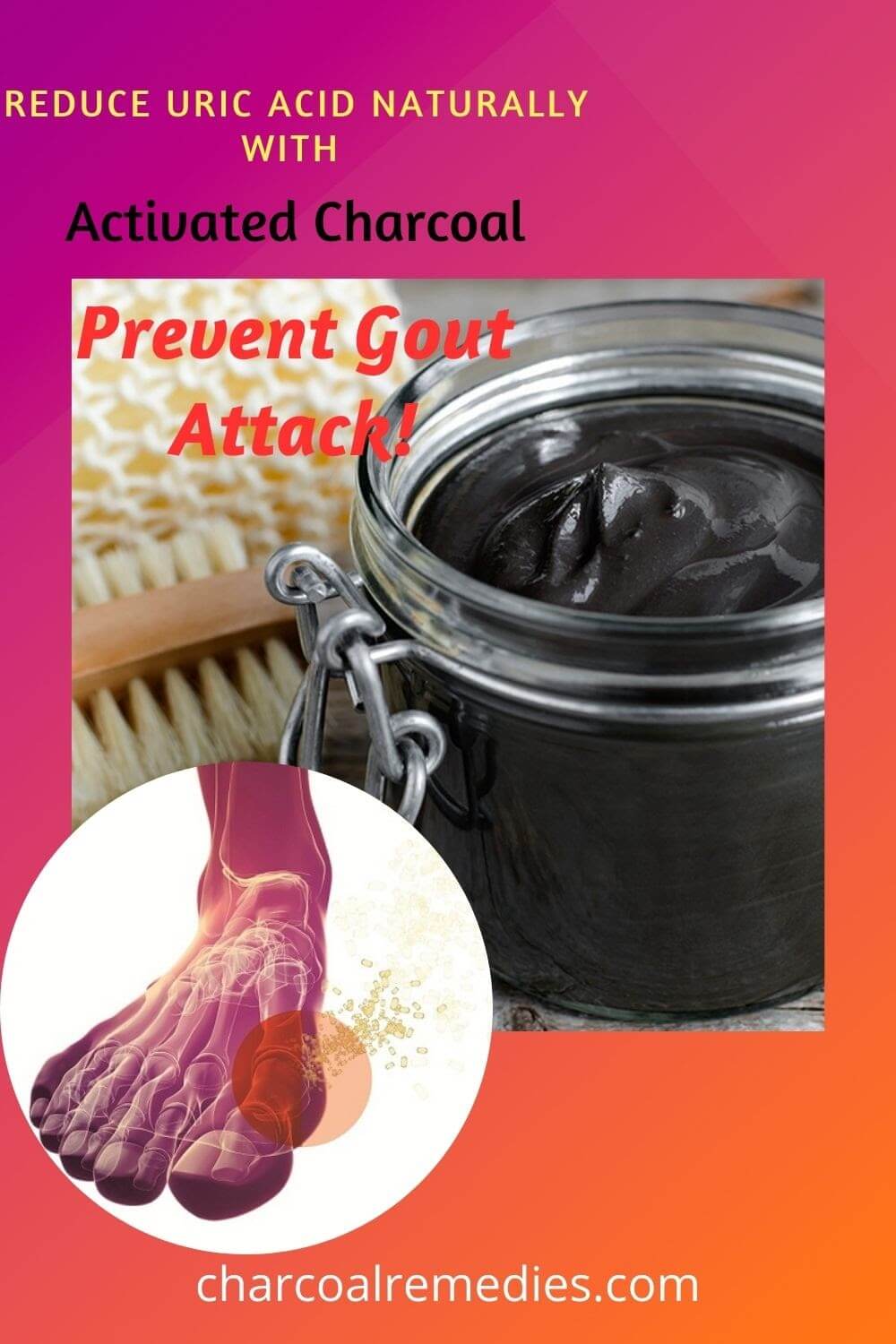 Gout Charcoal Remedies