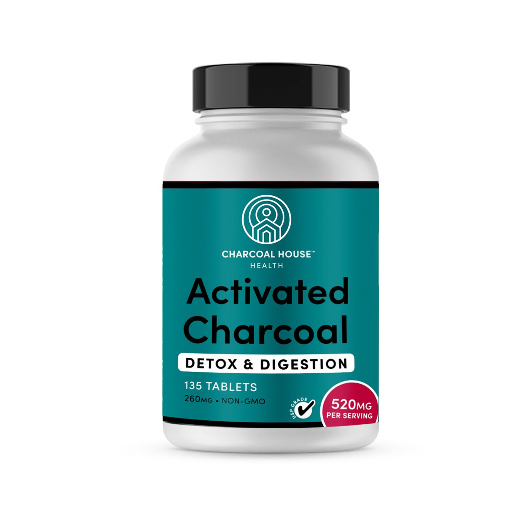 Chewable Activated Charcoal Tablets (135) – Charcoal Remedies