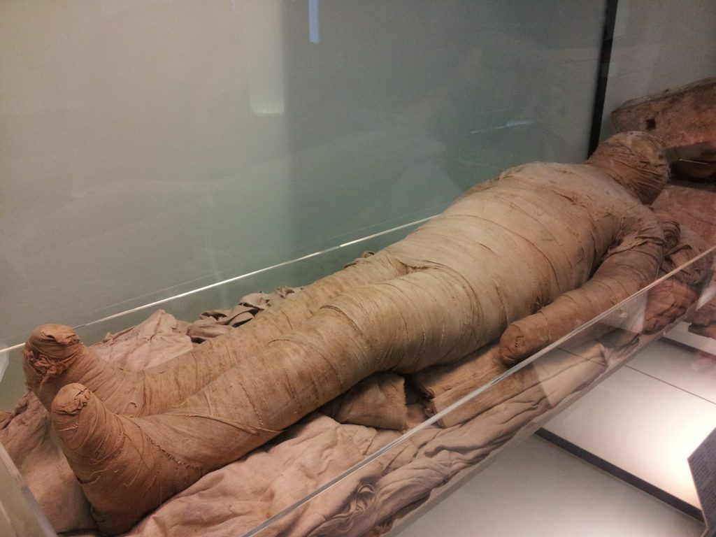 Egyptian Mummy Charcoal House