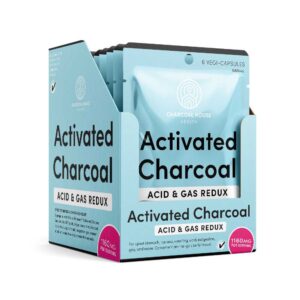 Activated Charcoal Acid & Gas Redux Capsules - Sachet Box